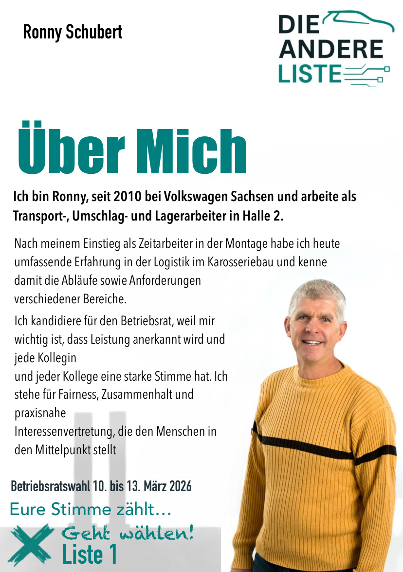 Über mich - Ronny Schubert