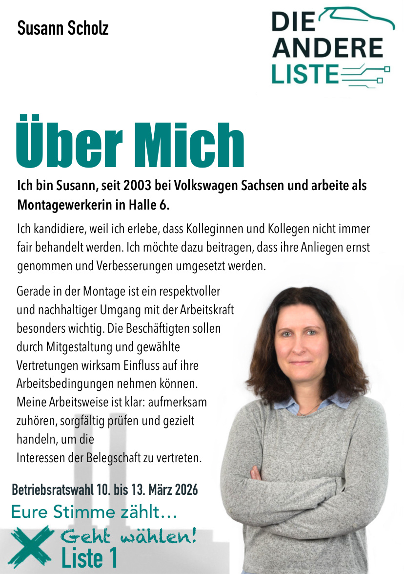 Über mich - Susann Scholz